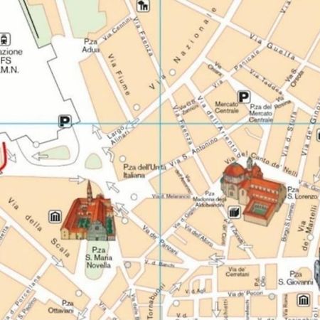 Tre Gigli Firenze Apartment, 5 Minutes From Station, Via Palazzuolo 55 Exterior photo
